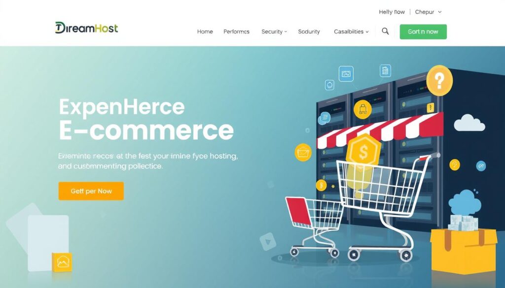 DreamHost e-commerce hosting