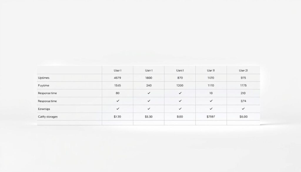 Hosting Providers Performance Comparison