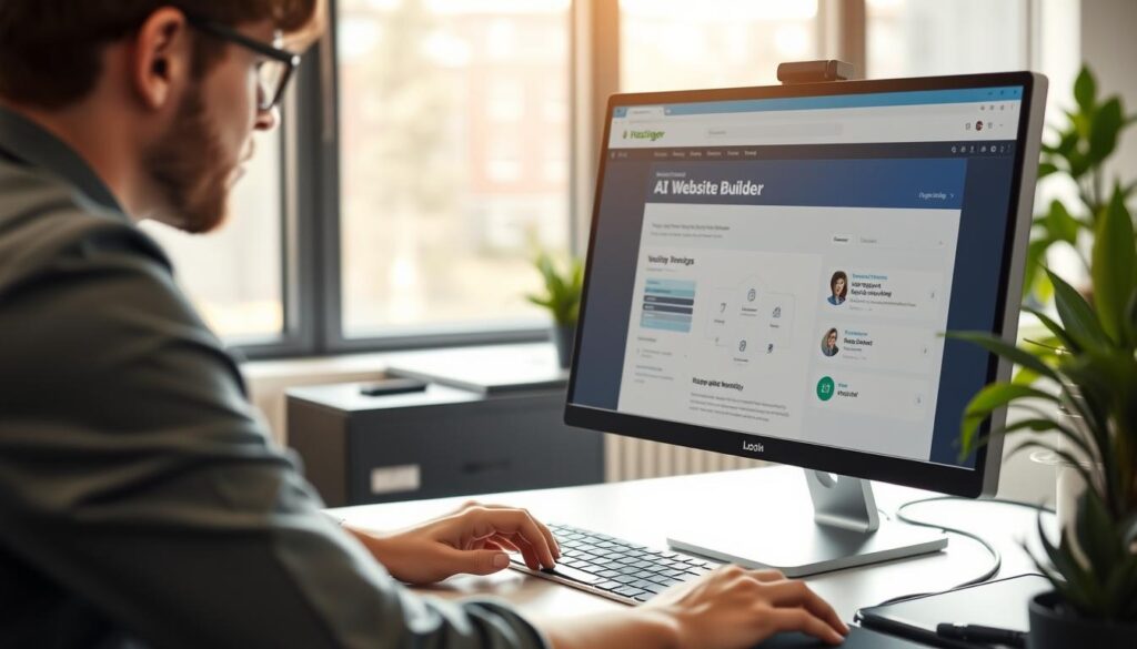 Hostinger AI website builder WordPress