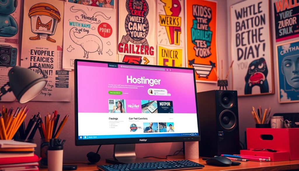 Hostinger web hosting for digital creators