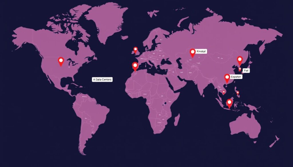 Kinsta global data centers