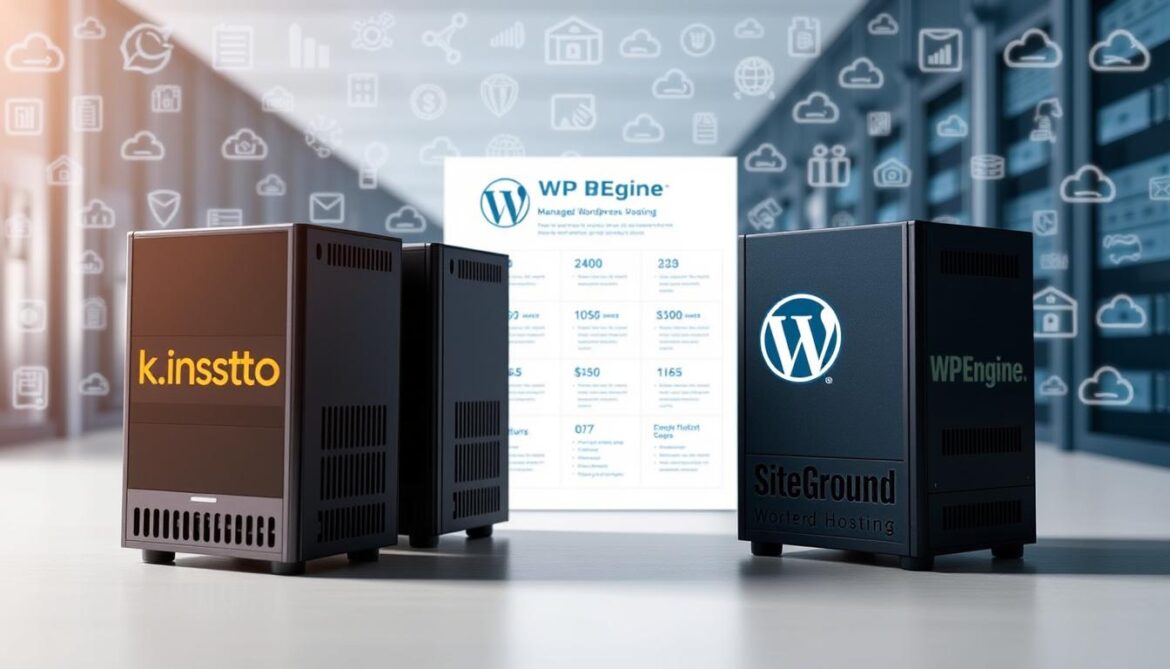 Kinsta vs SiteGround vs WP Engine cost comparison