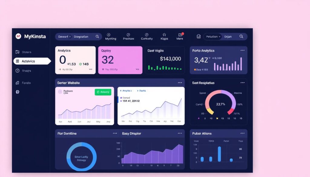 MyKinsta dashboard features