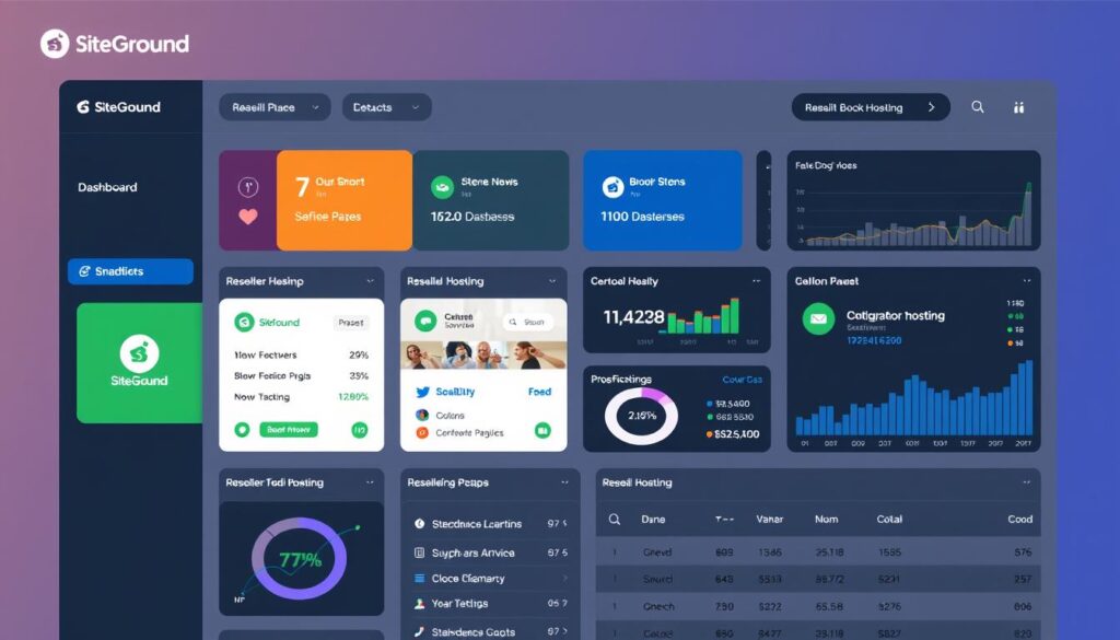 SiteGround reseller hosting