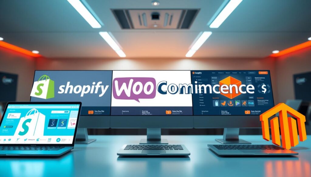 e-commerce hosting platforms comparison